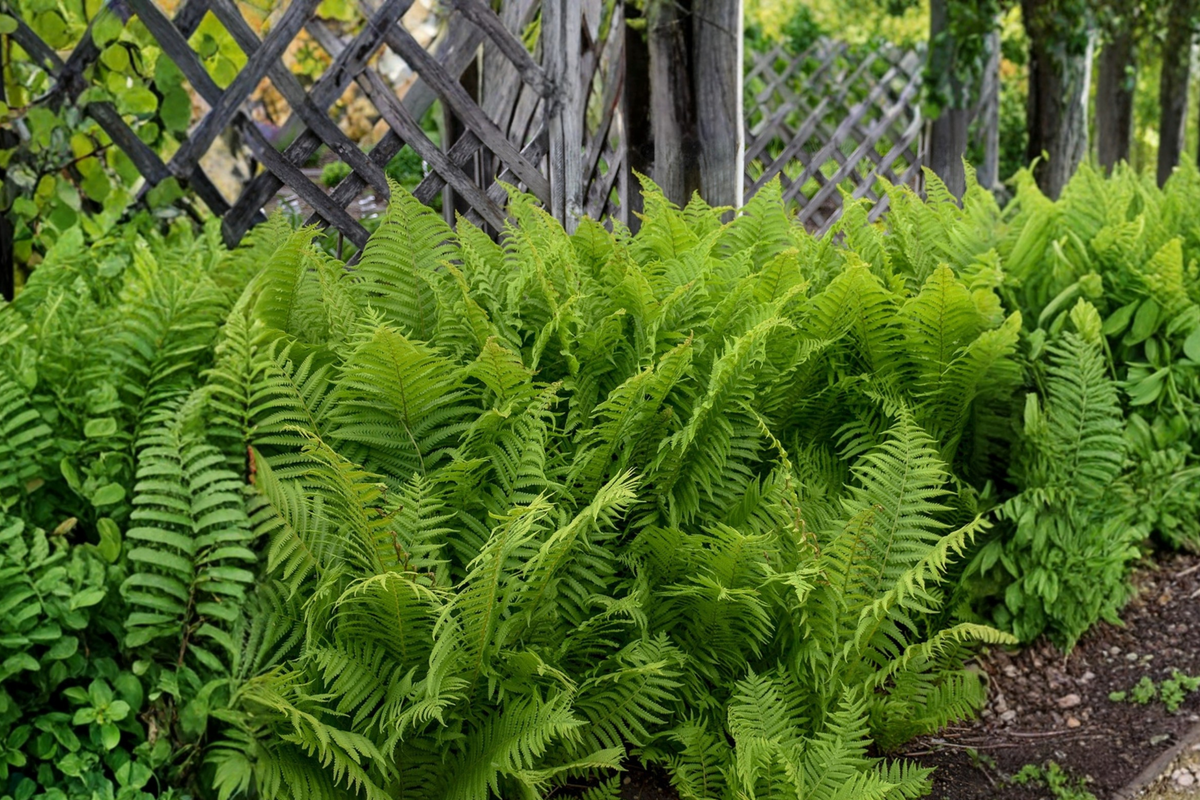 Ostrich Fern Bare Root - 3 Fiddlehead Plants | Matteuccia struthiopteris
