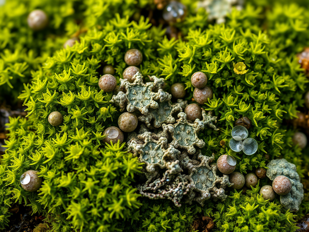 10 Live Lichen & Moss Covered Wood Sticks 6–12" – Terrarium Decor, Fairy Garden, Reptile Habitat