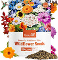 Bulk Perennial Wildflower Seeds 1/4 Lb 26 Variety Mix - 100,000+ Seeds for Garden Planting, Native Flowers